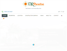 Tablet Screenshot of drparadise.com